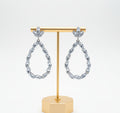 Rhinestone earring