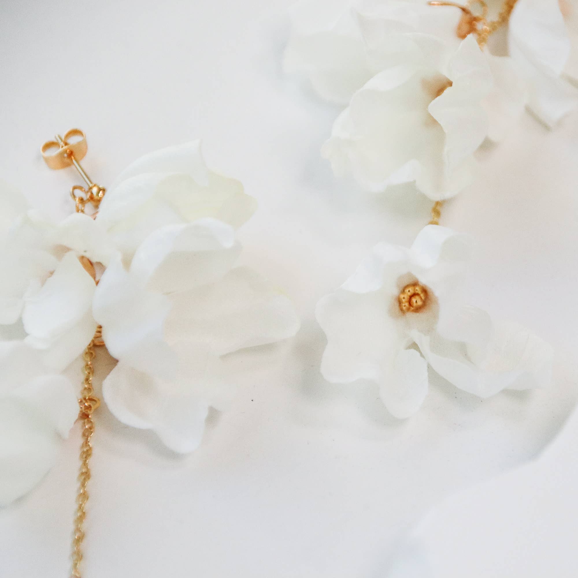 Watercolor Floral Earring