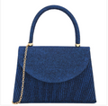 Elegant Pleated Glitter Crossbody Bag For Women With Adjustable Strap Perfect For Everyday And Evening Outfits