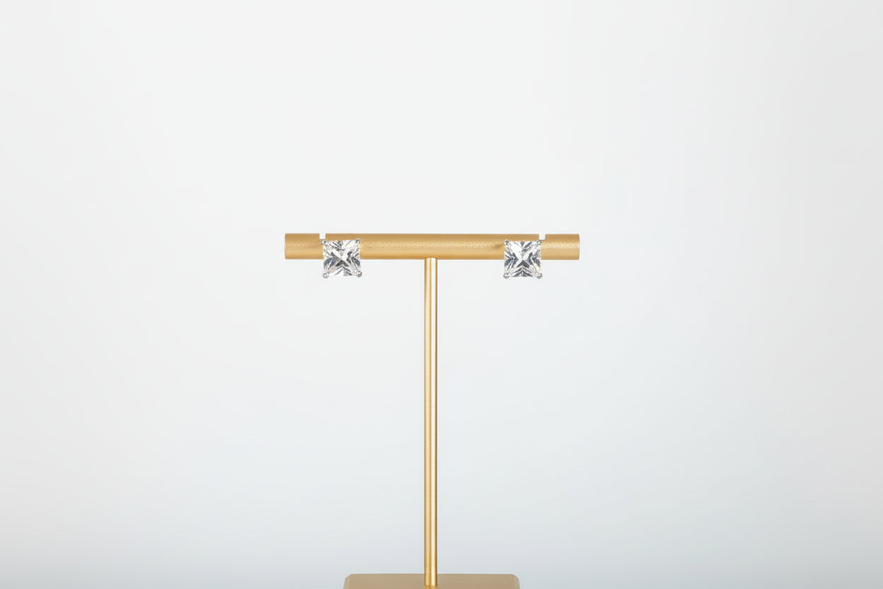 Square Baguette Earring