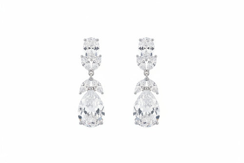 Crystal drop earrings