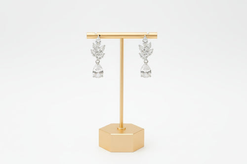 Bridal drop earrings