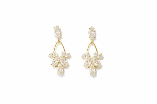 Crystal drop earrings