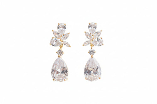 Crystal drop earrings