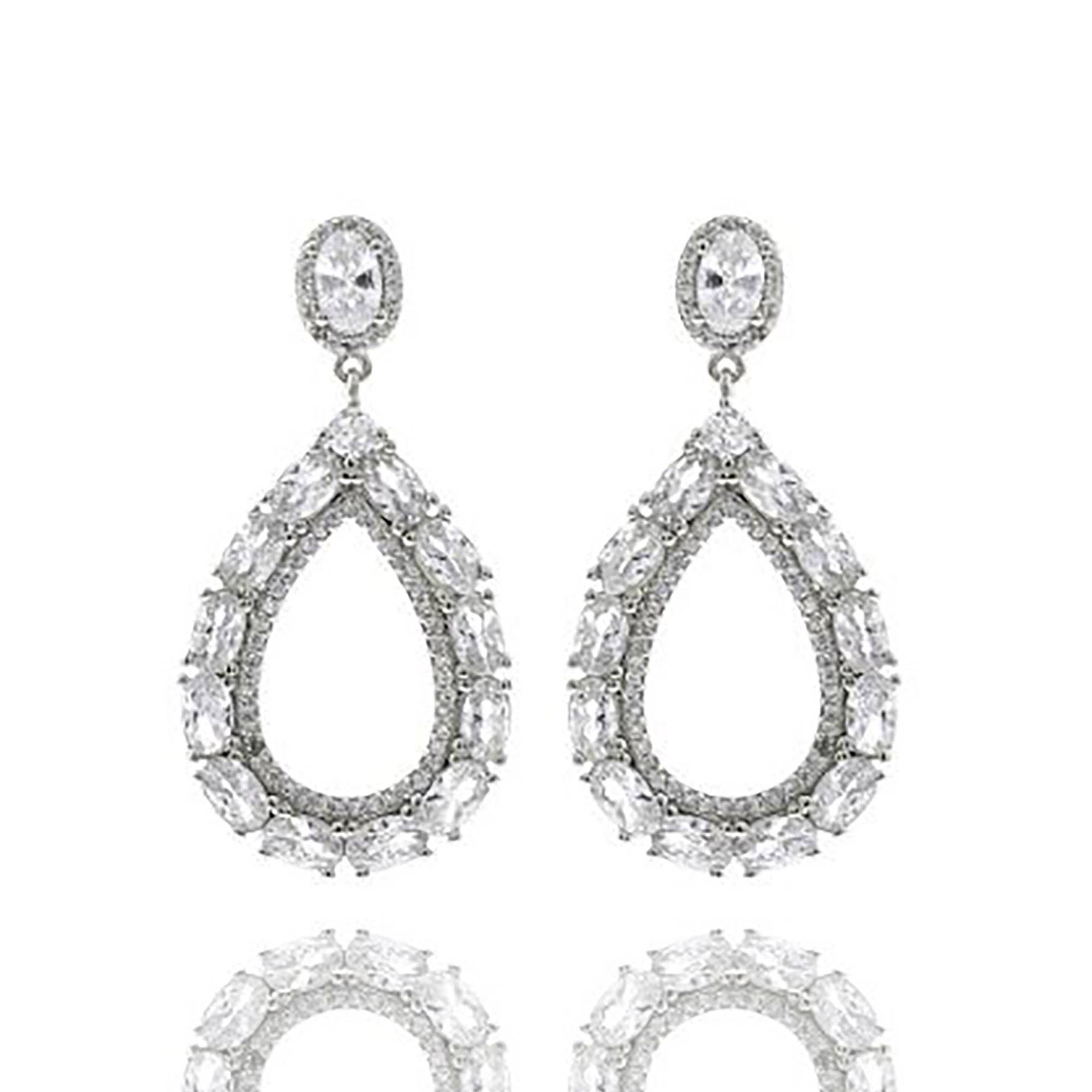 Teardrop Dangle Earrings