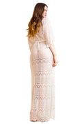 silk & lace robe